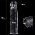 FLAWLESS CLEAR PENIS SLEEVE ADD 1''