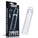 FLAWLESS CLEAR PENIS SLEEVE ADD 2'' FLAWLESS CLEAR PENIS SLEEVE ADD 2''