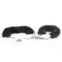 KAJDANKI FLUFFY HAND CUFFS CZARNE KAJDANKI FLUFFY HAND CUFFS CZARNE