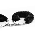KAJDANKI FLUFFY HAND CUFFS CZARNE KAJDANKI FLUFFY HAND CUFFS CZARNE