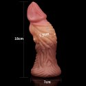 KOREK ANALNY 7.0'' DUAL LAYERED PLATINUM SILICONE PLUG