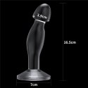 KOREK ANALNY FLAWLESS CLEAR PROSTATE PLUG 6.5'' KOREK ANALNY FLAWLESS CLEAR PROSTATE PLUG 6.5''
