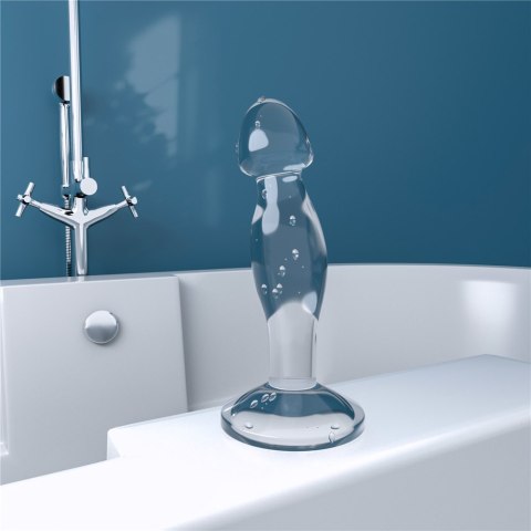 KOREK ANALNY FLAWLESS CLEAR PROSTATE PLUG 6.5'' KOREK ANALNY FLAWLESS CLEAR PROSTATE PLUG 6.5''