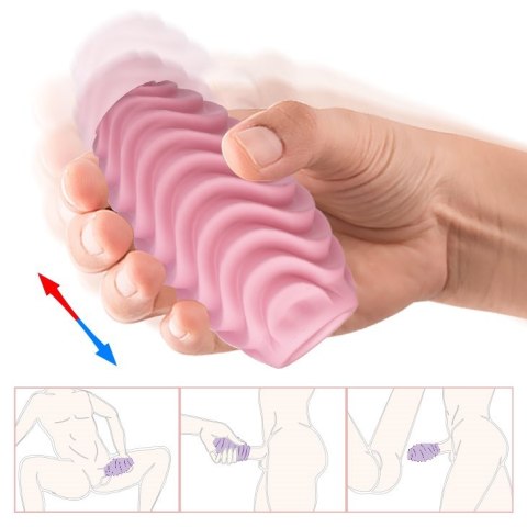 MASTURBATOR PASSIONATE DOUBLE-SIDED EGG MASTURBATOR PASSIONATE DOUBLE-SIDED EGG