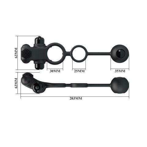 PIERŚCIEŃ PRETTY LOVE - VIBRATION PENIS SLEEVE IV PIERŚCIEŃ PRETTY LOVE - VIBRATION PENIS SLEEVE IV