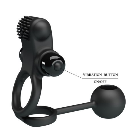 PIERŚCIEŃ PRETTY LOVE - VIBRATION PENIS SLEEVE IV PIERŚCIEŃ PRETTY LOVE - VIBRATION PENIS SLEEVE IV