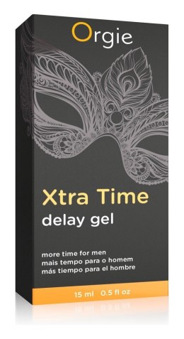 ŻEL OPÓŹNIAJĄCY XTRA TIME - DELAY GEL 15 ML