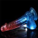 DILDO 7.5'' DAZZLE STUDS DILDO 7.5'' DAZZLE STUDS