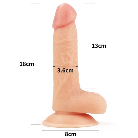 DILDO 7" THE ULTRA SOFT DUDE DILDO 7" THE ULTRA SOFT DUDE