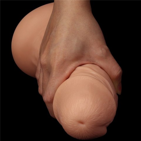 DILDO 9.5'' REALISTIC CURVED DILDO