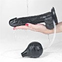 DILDO 9'' SQUIRT EXTREME DILDO - BLACK DILDO 9'' SQUIRT EXTREME DILDO - BLACK