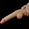 DONG 9.5'' DUAL LAYERED HANDLE COCK DONG 9.5'' DUAL LAYERED HANDLE COCK