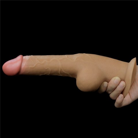 DONG 9.5'' DUAL LAYERED HANDLE COCK DONG 9.5'' DUAL LAYERED HANDLE COCK