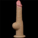 DONG 9.5'' DUAL LAYERED HANDLE COCK DONG 9.5'' DUAL LAYERED HANDLE COCK