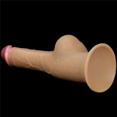 DONG 9.5'' DUAL LAYERED HANDLE COCK DONG 9.5'' DUAL LAYERED HANDLE COCK