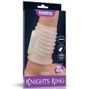 PIERŚCIEŃ NAKŁADKA VIBRATING SPIRAL KNIGHTS RING (WHITE) PIERŚCIEŃ NAKŁADKA VIBRATING SPIRAL KNIGHTS RING (WHITE)