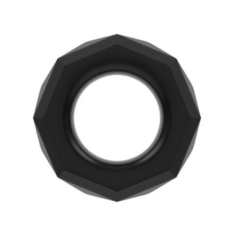 PIERŚCIEŃ POWER PLUS COCKRING CZARNY PIERŚCIEŃ POWER PLUS COCKRING CZARNY
