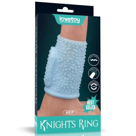 PIERŚCIEŃ VIBRATING DRIP KNIGHTS RING PIERŚCIEŃ VIBRATING DRIP KNIGHTS RING