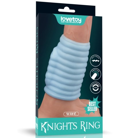 PIERŚCIEŃ VIBRATING WAVE KNIGHTS RING PIERŚCIEŃ VIBRATING WAVE KNIGHTS RING