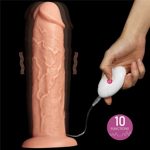WIBRATOR 11'' KING-SIZED DILDO WIBRATOR 11'' KING-SIZED DILDO