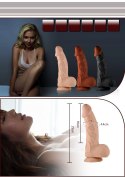 WIBRATOR 9" REAL EXTREME VIBRATING DILDO WIBRATOR 9" REAL EXTREME VIBRATING DILDO