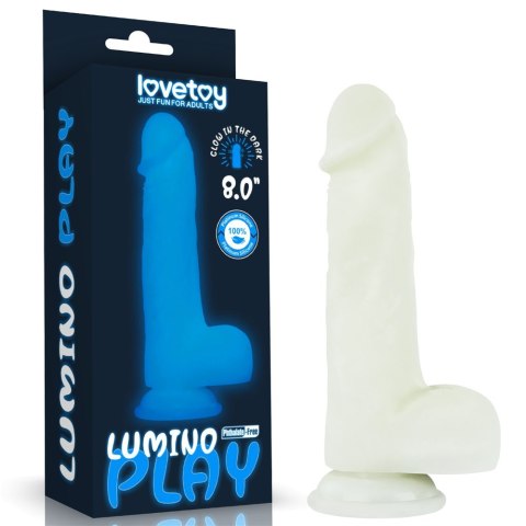 8.0'' LUMINO PLAY SILICONE DILDO 8.0'' LUMINO PLAY SILICONE DILDO