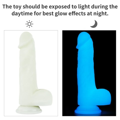 8.0'' LUMINO PLAY SILICONE DILDO 8.0'' LUMINO PLAY SILICONE DILDO