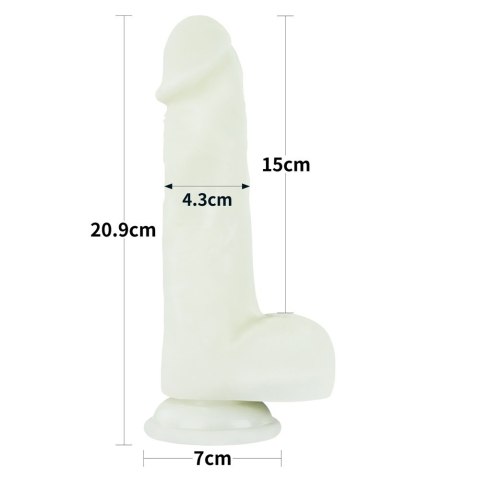 8.0'' LUMINO PLAY SILICONE DILDO 8.0'' LUMINO PLAY SILICONE DILDO
