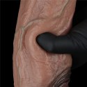 DILDO 11'' DUAL LAYERED SILICONE COCK XXL