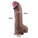 DILDO 13'' DUAL LAYERED SILICONE COCK XXL