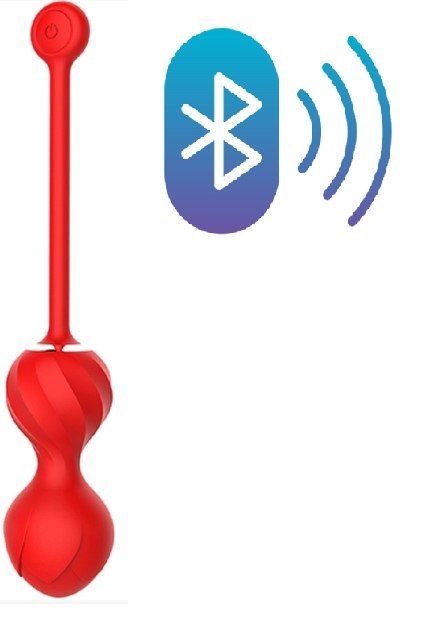 KULKI VAGINAL BALLS REDDISH BLUETOOTH 22 CM GUILTY TOYS KULKI VAGINAL BALLS REDDISH BLUETOOTH 22 CM GUILTY TOYS