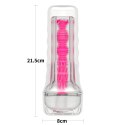 MASTURBATOR 8.5'' LUMINO PLAY MASTURBATOR - PINK GLOW MASTURBATOR 8.5'' LUMINO PLAY MASTURBATOR - PINK GLOW