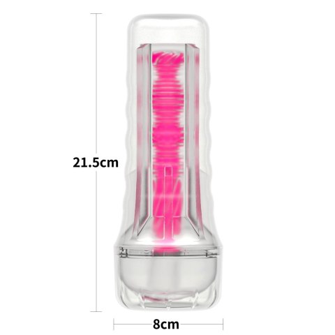 MASTURBATOR 8.5'' LUMINO PLAY MASTURBATOR - PINK GLOW MASTURBATOR 8.5'' LUMINO PLAY MASTURBATOR - PINK GLOW