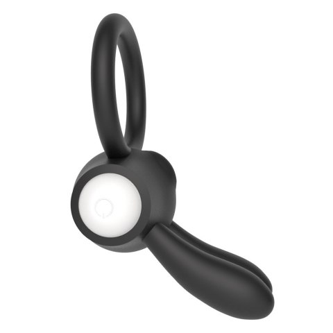 PIERŚCIEŃ POWER CLIT SILICONE COCKRING CZARNY PIERŚCIEŃ POWER CLIT SILICONE COCKRING CZARNY
