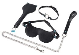 ZESTAW BDSM LADY CAT RHINESTONE 3 PIECES JGF TOYS