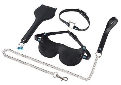 ZESTAW BDSM LADY CAT RHINESTONE 3 PIECES JGF TOYS ZESTAW BDSM LADY CAT RHINESTONE 3 PIECES JGF TOYS