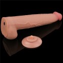 DILDO 13.5'' KING SIZED SLIDING SKIN DUAL LAYER DONG DILDO 13.5'' KING SIZED SLIDING SKIN DUAL LAYER DONG