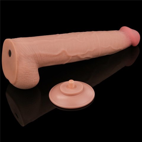 DILDO 13.5'' KING SIZED SLIDING SKIN DUAL LAYER DONG DILDO 13.5'' KING SIZED SLIDING SKIN DUAL LAYER DONG