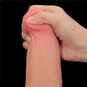 DILDO 13.5'' KING SIZED SLIDING SKIN DUAL LAYER DONG DILDO 13.5'' KING SIZED SLIDING SKIN DUAL LAYER DONG
