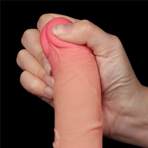DILDO 7.5'' SLIDING SKIN DUAL LAYER DONG FLESH DILDO 7.5'' SLIDING SKIN DUAL LAYER DONG FLESH