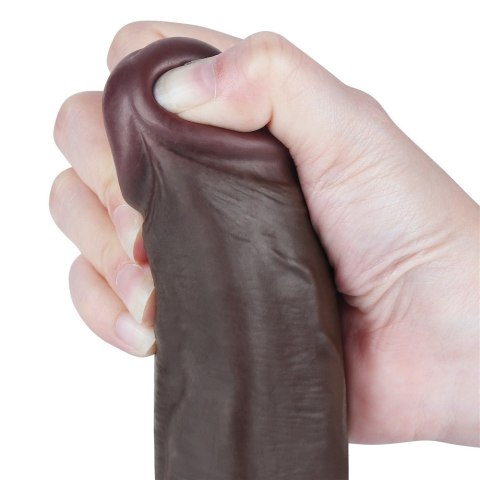 DILDO 8.5'' SLIDING SKIN DUAL LAYER DONG BLACK DILDO 8.5'' SLIDING SKIN DUAL LAYER DONG BLACK
