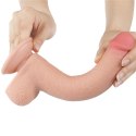 DILDO 9'' SLIDING SKIN DUAL LAYER DONG FLESH DILDO 9'' SLIDING SKIN DUAL LAYER DONG FLESH