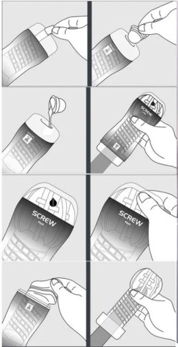 MASTURBATOR CUP PLUT GALAKU SOFT MATERIAL 18 CM