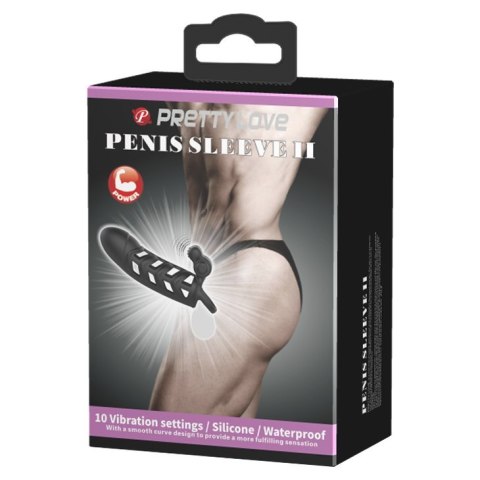 NAKŁADKA PRETTY LOVE PENIS SLEEVE II NAKŁADKA PRETTY LOVE PENIS SLEEVE II
