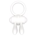 PIERŚCIEŃ POWER CLIT SILICONE COCKRING BIAŁY PIERŚCIEŃ POWER CLIT SILICONE COCKRING BIAŁY