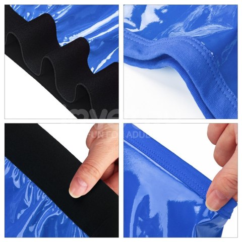 CHIC STRAPON SHORTS (32 35 CALI W PASIE) NIEBIESKI CHIC STRAPON SHORTS (32 35 CALI W PASIE) NIEBIESKI