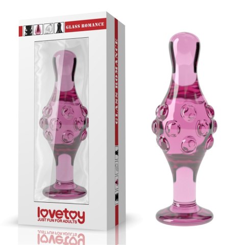 DILDO 4.5" GLASS ROMANCE DILDO 4.5" GLASS ROMANCE