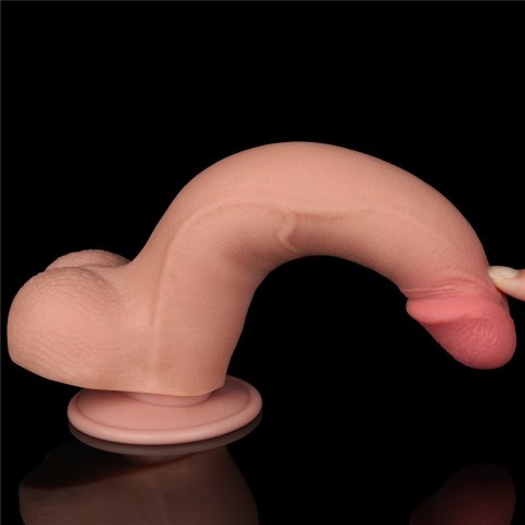 DILDO 8.5'' SLIDING SKIN DUAL LAYER DONG DILDO 8.5'' SLIDING SKIN DUAL LAYER DONG