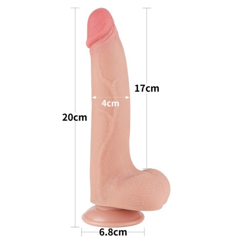 DILDO 8.5'' SLIDING SKIN DUAL LAYER DONG DILDO 8.5'' SLIDING SKIN DUAL LAYER DONG
