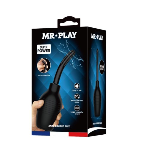 GRUSZKA MR PLAY SUPER POWER ANAL DOUCHE BLACK GRUSZKA MR PLAY SUPER POWER ANAL DOUCHE BLACK